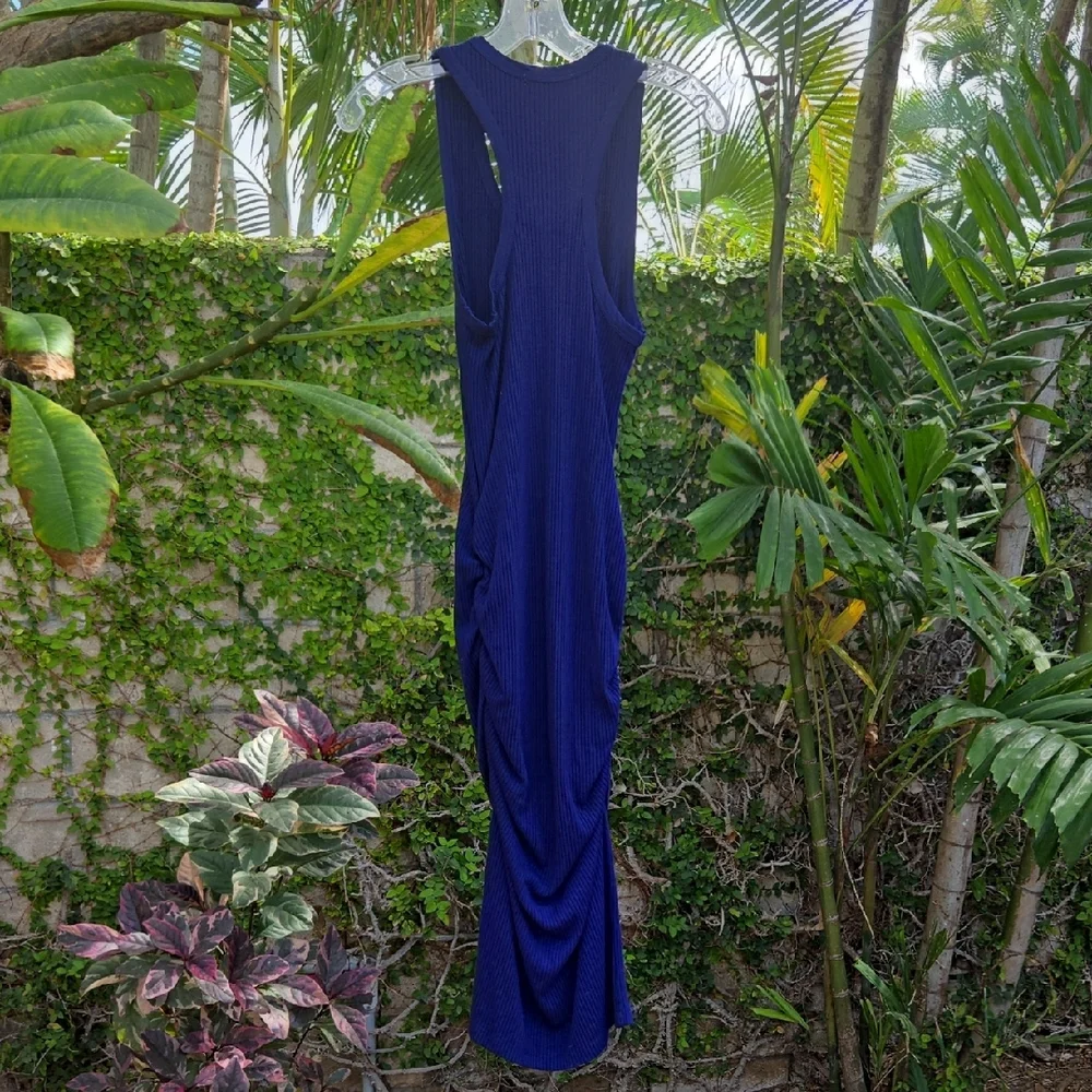 Sundry Ribbed Racerback Tank Dress - Picture 6 of 9